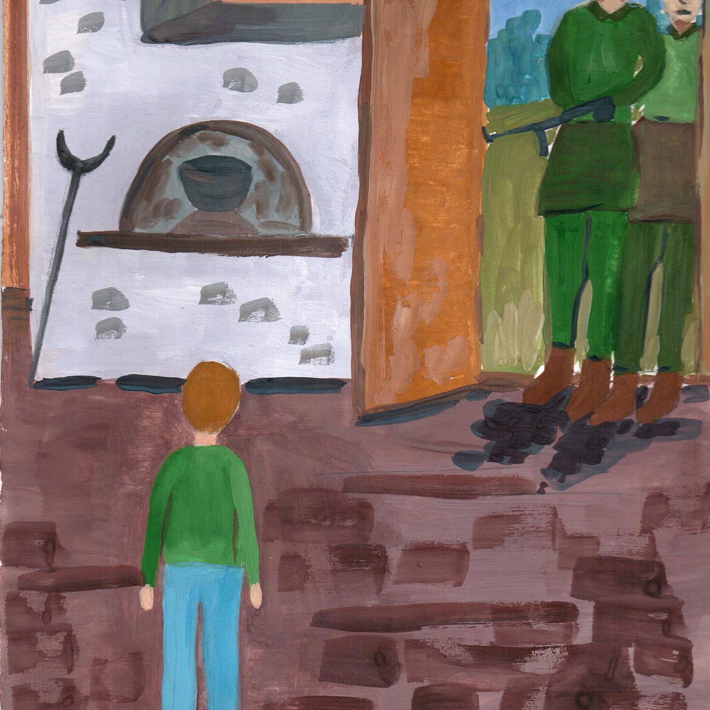 Иллюстрация к рассказу Веселовской Надежды (автор Каляпина А. 12л)